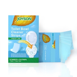 Tablettes effervescentes nettoyantes pour toilettes en gros, éliminateur d'odeurs et de tartre urinaire, parfum citron, pack personnalisé - Product Image 1