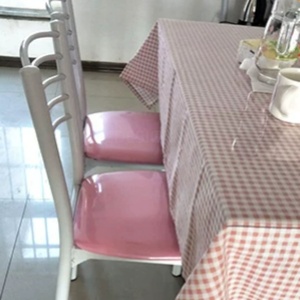 Chaise de <span class=keywords><strong>salle</strong></span> à <span class=keywords><strong>manger</strong></span> en fer forgé Art déco Bauhaus Memphis Milano Postmoderne Déconstructiviste Brutaliste Minimaliste <span class=keywords><strong>Scandinave</strong></span> - Product Image 3
