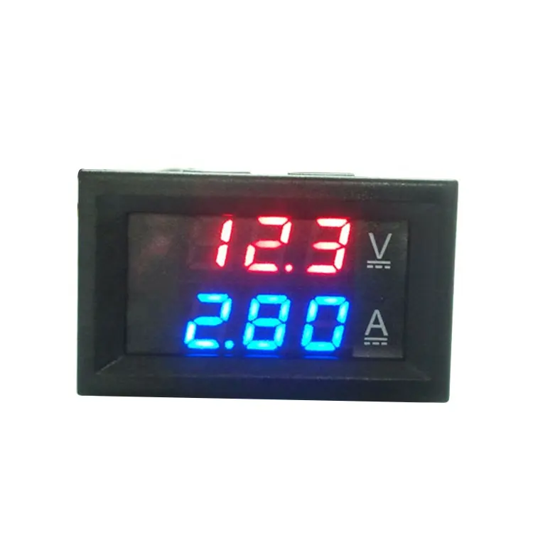 Signaal Lichten Digitale Voltmeter Ampermeter