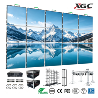 Écran LED P2.976 de location 8K HDR IP65 moulé sous pression pour affichage vidéo intérieur/extérieur, concerts, églises, scènes, publicité et événements