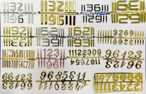 Các Bộ Phận Đồng Hồ Kích Thước Khác Nhau <span class=keywords><strong>S</strong></span>ố Đồng Hồ Hình 1 Đến 12 - Product Image 3