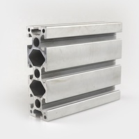 40x160 Profilé industriel en aluminium personnalisé pour bricolage Profilé en aluminium anodisé argenté 40160 pour simulateur de cockpit de course Sim