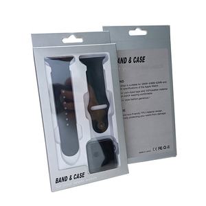 Boîte d'emballage de bracelet de montre simple personnalisée à faible quantité minimale de commande avec fenêtre - Product Image 1