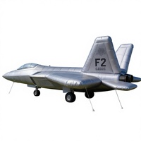 Modèle d'avion gonflable Airbuilder en tissu Oxford PVC, simulation de véhicules de missiles, pour l'extérieur