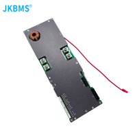 JIKONG Smart BMS 15S 16S 48V LiFePo4 Li-Ion Batterie 100A 150A 200A pour Vélos/Trottinettes Électriques avec Équilibrage Actif et Conception PCB