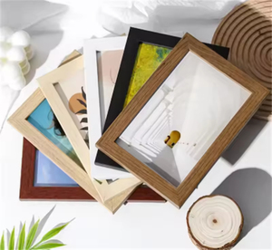 Hot sales Art studio display <b>frame</b> Customized Super Slim <b>Wooden</b> <b>Picture</b> <b>Frame</b> - Product Image 3