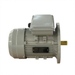 Motor Monofásico <span class=keywords><strong>de</strong></span> Arranque y Funcionamiento con Doble Condensador, Serie ML, Carcasa <span class=keywords><strong>de</strong></span> Aluminio, 0.37KW, IP54/IP55, para Compresor <span class=keywords><strong>de</strong></span> Aire y Bomba <span class=keywords><strong>de</strong></span> Agua - Product Image 2