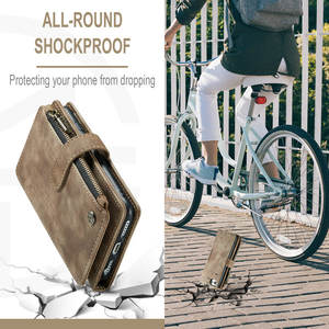 Funda de cuero 3 en 1 para teléfono móvil Nokia G300, carcasa trasera a prueba de golpes para tarjetas de negocios - Product Image 3