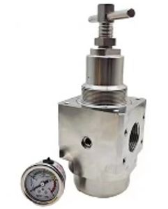 Régulateur de pression d'air SS304/316L en acier inoxydable Régulateur de pression 4.0MPa Filtre régulateur - Product Image 2