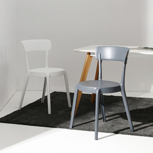 De diseño moderno barbar café restaurante salón sala de mesa de muebles de silla de plástico - Product Image 3