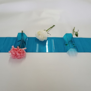 Feuille ondulée en <span class=keywords><strong>polycarbonate</strong></span> <span class=keywords><strong>de</strong></span> conception moderne Matériau <span class=keywords><strong>de</strong></span> toiture <span class=keywords><strong>traité</strong></span> aux <span class=keywords><strong>UV</strong></span> Feuille <span class=keywords><strong>de</strong></span> PC pour une utilisation en extérieur - Product Image 2