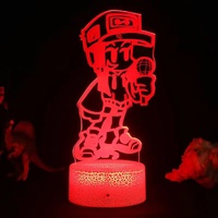 Lampe de nuit LED FNF Friday Night Funkin pour salle de jeux