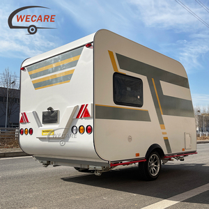 WECARE Remolque de Acero para Autocaravana, Mini Remolque de Camping, Remolques de Viaje para Venta, Remolques Híbridos Todoterreno, Caravana Australia - Product Image 4