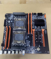 Carte mère de jeu T97 Cherry USB Laser pour droitiers, rétroéclairage RVB, double canal, chipset Intel C612, intelligence artificielle