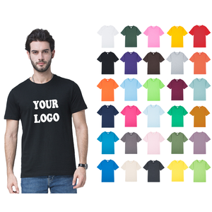 Camisetas Unisex con Logotipo Personalizado, Cuello Redondo, Lisas, Transpirables, Estampadas, 100% Algodón, 180 Gramos, Camiseta para Hombre - Product Image 1