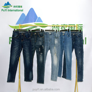 Pantalones De Hombre Ropa Vintage Por <span class=keywords><strong>Kilo</strong></span> usato usato uomo Jeans pantaloni all'ingrosso - Product Image 2