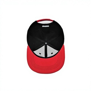 Casquette Snapback Premium Personnalisée Brodé Deux Tons 6 Panneaux Visière Plate Coton Haute Qualité Vente en Gros - Product Image 4