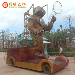 <span class=keywords><strong>Robot</strong></span> Công Viên Chủ Đề Hoạt Hình Phao Diễu Hành Sân Chơi Chống Nước Ngoài Trời Bốn Bánh Cho Sự Kiện - Product Image 1