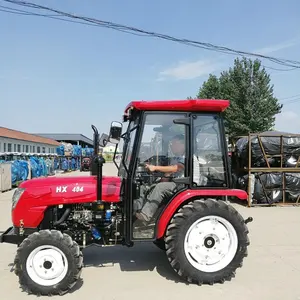 Kabin ile yeni model 18 - 40hp 50hp 4wd mini küçük traktör