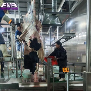 Ligne de production complète de petite taille pour l'abattage de bovins, équipement de <span class=keywords><strong>boucherie</strong></span>, systèmes de rail pour la viande - Product Image 4
