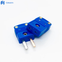 Connecteur thermocouple de surface SMPW Mini OEM/ODM IP65 mâle et femelle de type T, prise à broches plates pour haute température
