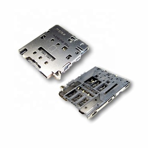 Khay Đầu Đọc Thẻ <span class=keywords><strong>Sim</strong></span> Cho Samsung <span class=keywords><strong>Galaxy</strong></span> <span class=keywords><strong>S6</strong></span> G920F Khay Kết Nối Đầu Đọc Thẻ <span class=keywords><strong>Sim</strong></span> - Product Image 1