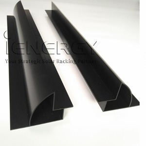 Support de montage solaire rectangulaire en alliage d'aluminium pour camping-car, montage latéral, étanche, durable pour l'extérieur - Product Image 1