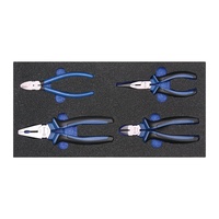 Ensemble de 4 pinces de réparation pour vélos et motos avec outils manuels personnalisables OEM