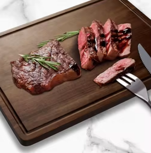 <span class=keywords><strong>Planche</strong></span> à découper en noyer noir extra épaisse et extra <span class=keywords><strong>large</strong></span>, durable et anticorrosion - Product Image 4