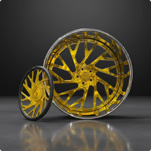 Ruedas de Alambre <span class=keywords><strong>Dayton</strong></span> de 2 Piezas, Forjadas en Aleación de Aluminio JUWA, 26 Pulgadas, Nuevas, 30mm ET, 20mm ET, Retro, para Restauración de Autos Clásicos, Gran Venta - Product Image 2