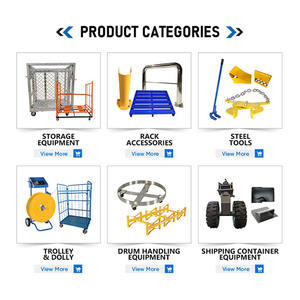 Yüksek kaliteli palet kutusu çelik palet Stillage kafes üzüm depolama kapakları ile katlanır palet kutusu kullanın - Product Image 5
