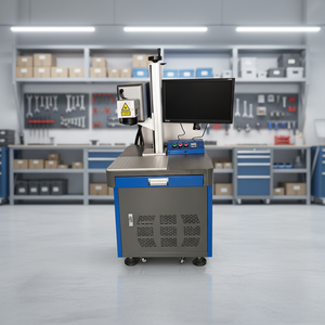 Machine de marquage laser à diode à refroidissement par air de qualité supérieure, personnalisée 3W/5W/10W, verte/UV, pour automobile et luminaire, format DXF/AI, Nouveauté - Product Image 1