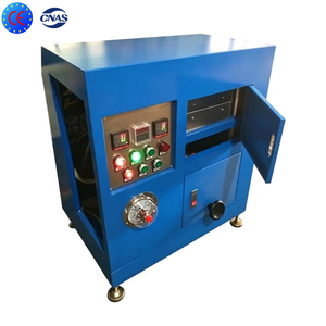 Prensa Vulcanizadora Automática de Laboratorio 1T con Pantalla Táctil para Pruebas de Curado de Caucho y Plástico, Vulcanizador Hidráulico con Calentamiento - Product Image 2