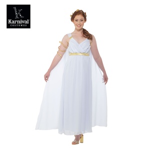 Disfraz de Toga de Diosa Griega con Corona Romana para Halloween, Vestido Inspirado en Afrodita, TV y Películas, Venta Completa ODM - Product Image 3