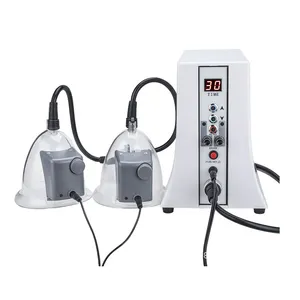 Vacuum therapy butt and breast enhancement machine / vacuum body system for lymphatic drainage and pain relief