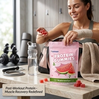 VitaSpring OEM Gummies Protéinés Véganes Bonbons Nutrition Sportive Soutien Énergétique Suppléments Créatine Monohydrate Gummies Protéines de Lactosérum