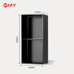 Niche <span class=keywords><strong>murale</strong></span> <span class=keywords><strong>de</strong></span> douche encastrée personnalisée en usine, <span class=keywords><strong>étagère</strong></span>s <span class=keywords><strong>de</strong></span> niche <span class=keywords><strong>de</strong></span> <span class=keywords><strong>salle</strong></span> <span class=keywords><strong>de</strong></span> <span class=keywords><strong>bain</strong></span> avec éclairage LED <span class=keywords><strong>pour</strong></span> hôtel - Product Image 2