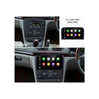 Autoradio Android avec écran tactile, navigation GPS pour Volvo S80 2004-2006, Carplay, BT, RDS, FM, lecteur vidéo