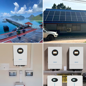 SNADI 6KW 10KW 12KW 15KW Complete Home <b>Solar</b> System <b>Kit</b> 20KW 30KW Hybrid <b>Power</b> Full Set Energy Systems TS-<b>Solar</b> System 10kw 12KW - Product Image 6