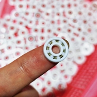 Roulement à billes à gorge profonde en céramique blanche ZrO2 R6 2RS de haute précision, directement du fabricant, acceptant les commandes OEM