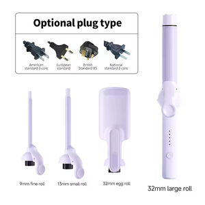 Đa Chức Năng <span class=keywords><strong>4</strong></span> Trong <span class=keywords><strong>1</strong></span> Của Nhãn Hiệu Tóc Curling Sắt Ion Âm Tóc <span class=keywords><strong>Curler</strong></span> Cho Nhà - Product Image 2