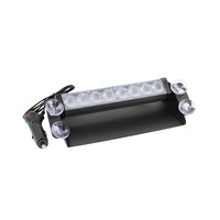 Neue HJ 8 LED 12V Auto-LKW-Notfallblinkleuchte Armaturenbrett-Stroboskop-Warnleuchte Tagfahrblinkleuchten