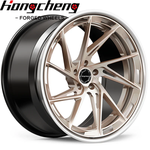 Jantes 2 pièces à concavité profonde 18 19 20 21 22 24 pouces 5x114. 3 5X112 5x120 Jantes forgées sur mesure pour <span class=keywords><strong>Aston</strong></span> <span class=keywords><strong>Martin</strong></span> Huracan <span class=keywords><strong>Urus</strong></span> Benz - Product Image 3