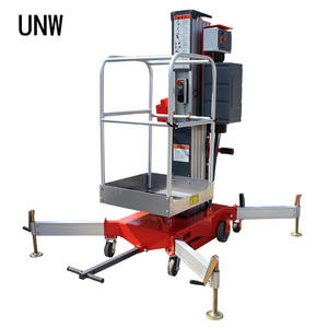 Plate-forme élévatrice pour personne seule 6m <span class=keywords><strong>Charge</strong></span> CA mobile Plate-forme élévatrice en aluminium haut de gamme à mât unique - Product Image 6