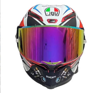 Casque de moto tout-terrain intégral à prix d'usine avec visière anti-buée et design modulaire relevable pour motos - Product Image 2