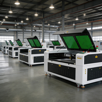 Machine de découpe laser CO2 4060/6040/460 pour bois, acrylique, cuir, graveur laser CNC avec contrôleur Ruida et tube Reci