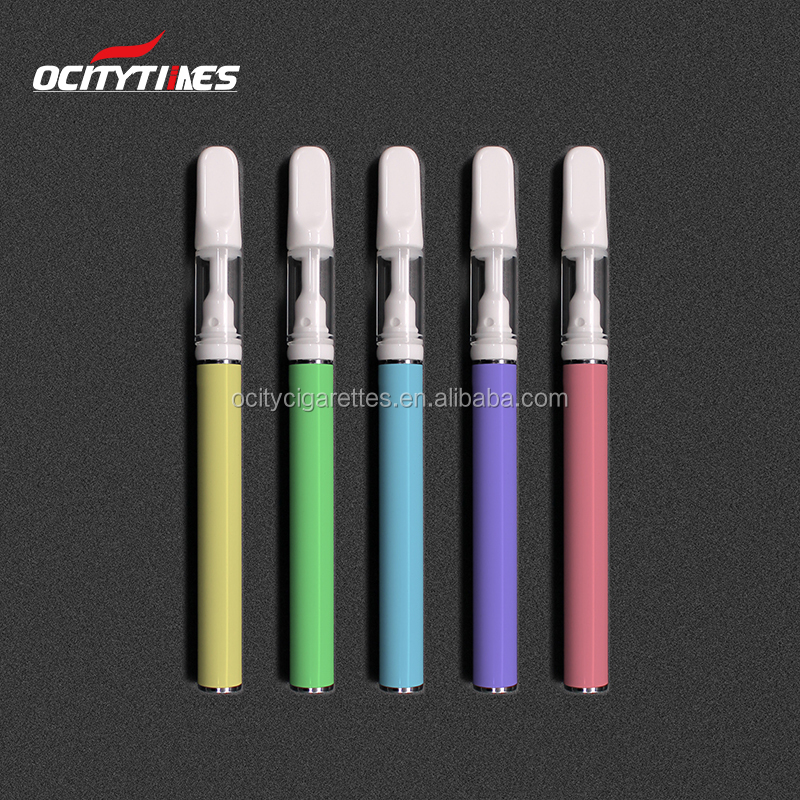 Ocitytimes OC08 .8 мл/.5 мл бессвинцовый керамический испаритель CBD Pen