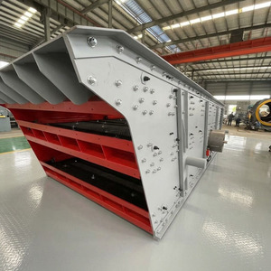 Crible vibrant <span class=keywords><strong>8030</strong></span> à trois étages 120-450 t/h pour la production de gravier et de sable dans les lignes de concassage minier - Product Image 3