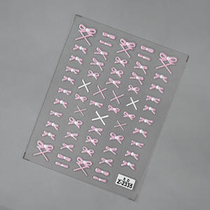 Nouvelles tendances 2026 : Autocollants 3D <span class=keywords><strong>pour</strong></span> ongles, motif nœud papillon rose, style <span class=keywords><strong>French</strong></span> <span class=keywords><strong>Manucure</strong></span>, accessoires parfaits <span class=keywords><strong>pour</strong></span> la <span class=keywords><strong>manucure</strong></span> DIY - Product Image 4