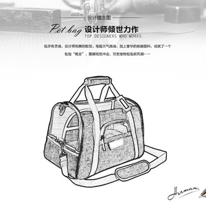 Bolsa portátil para transporte de perros y gatos, bandolera para coche, gran oferta, nueva - Product Image 4